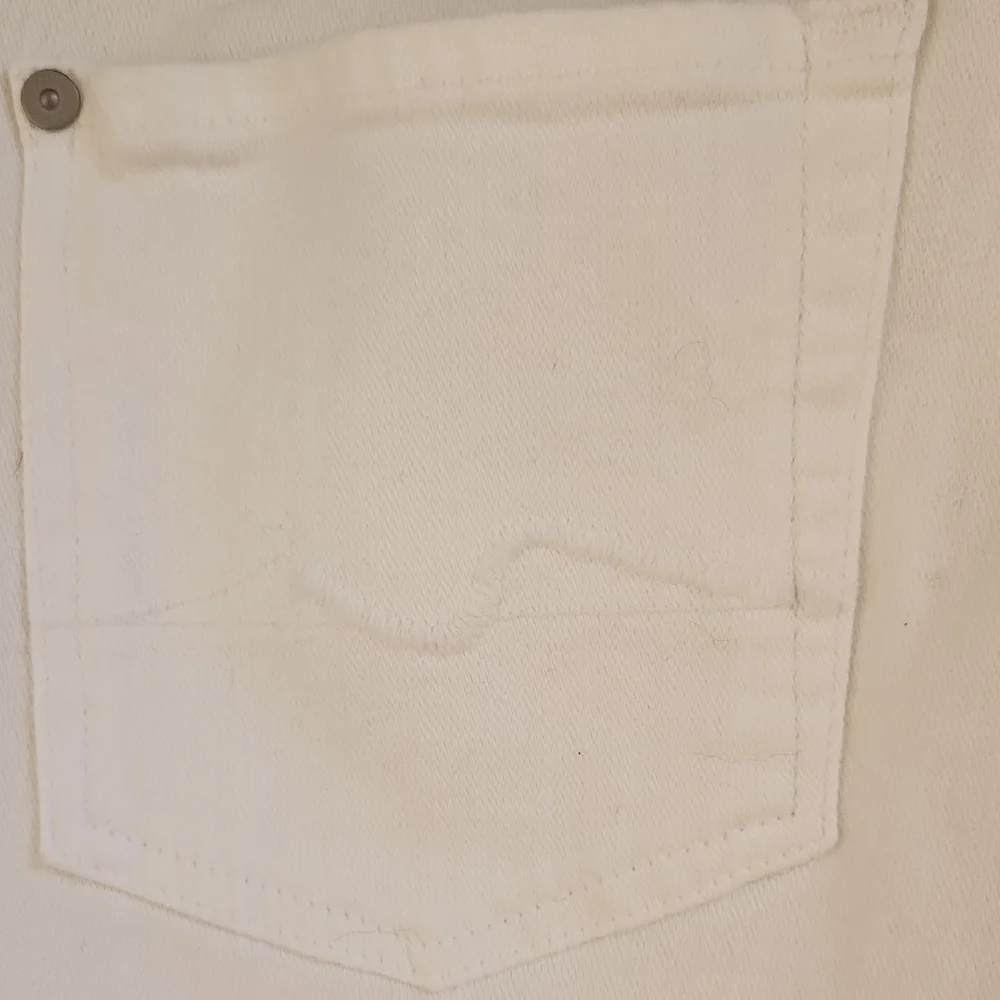 White Women's Jeans 7 For All Mankind - Picture 6 of 8